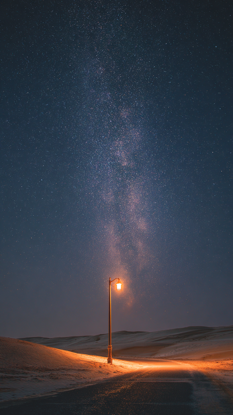 fond d'écran Lampadaire iphone 4k gratuit