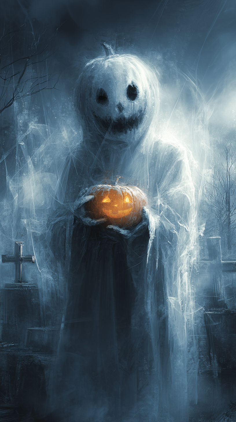 fond d'écran Jack o’ lantern pour téléphone télécharger gratuit