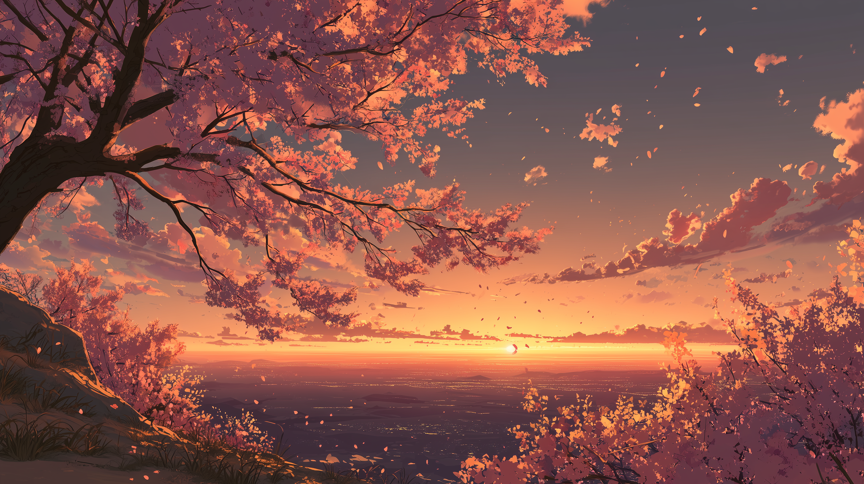 fond d'écran Fleur de cerisier pc 4k ultra hd 1920x1080 téléchargement gratuit