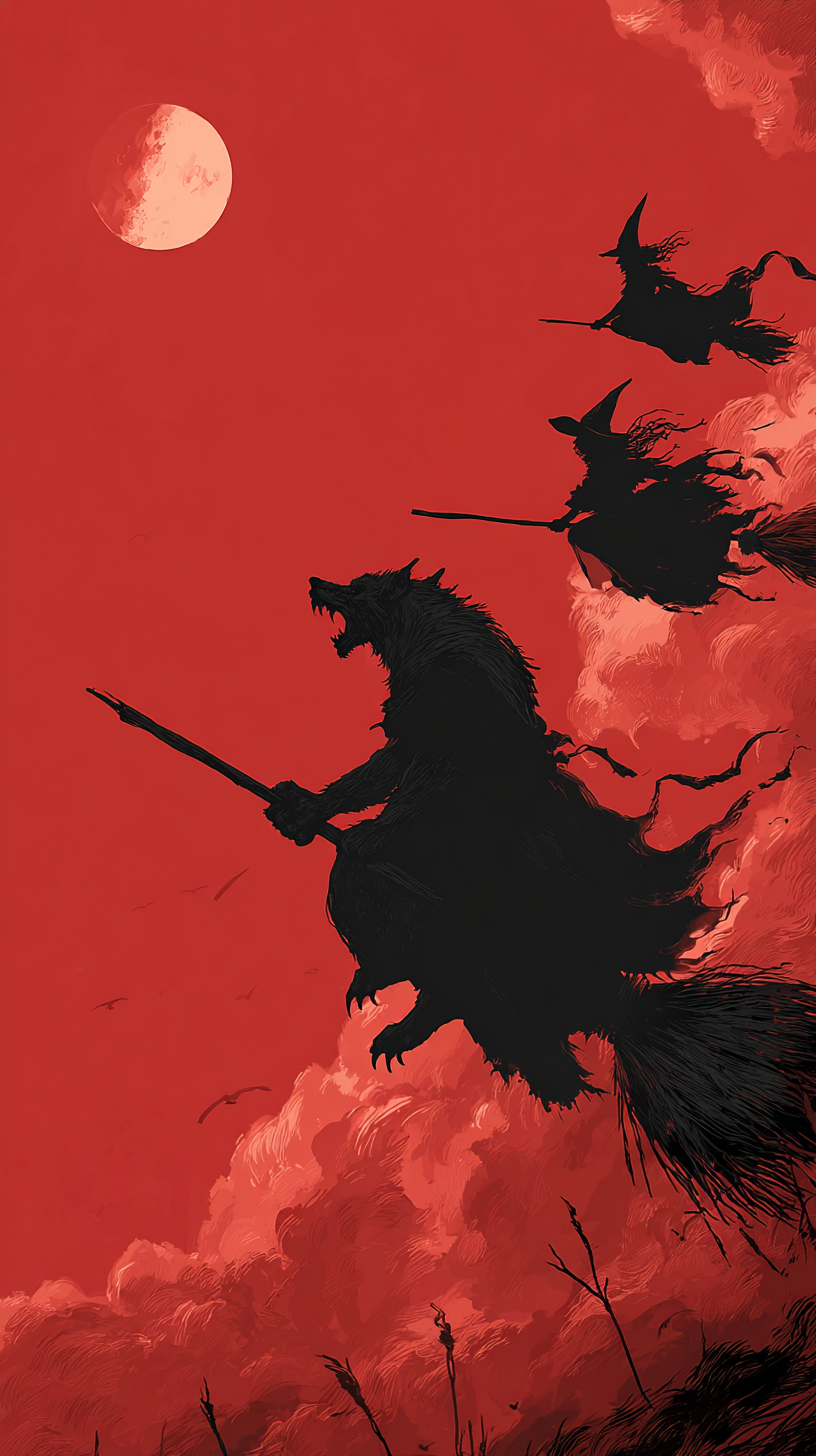 xiaomi fond d'écran Lycanthrope gratuit