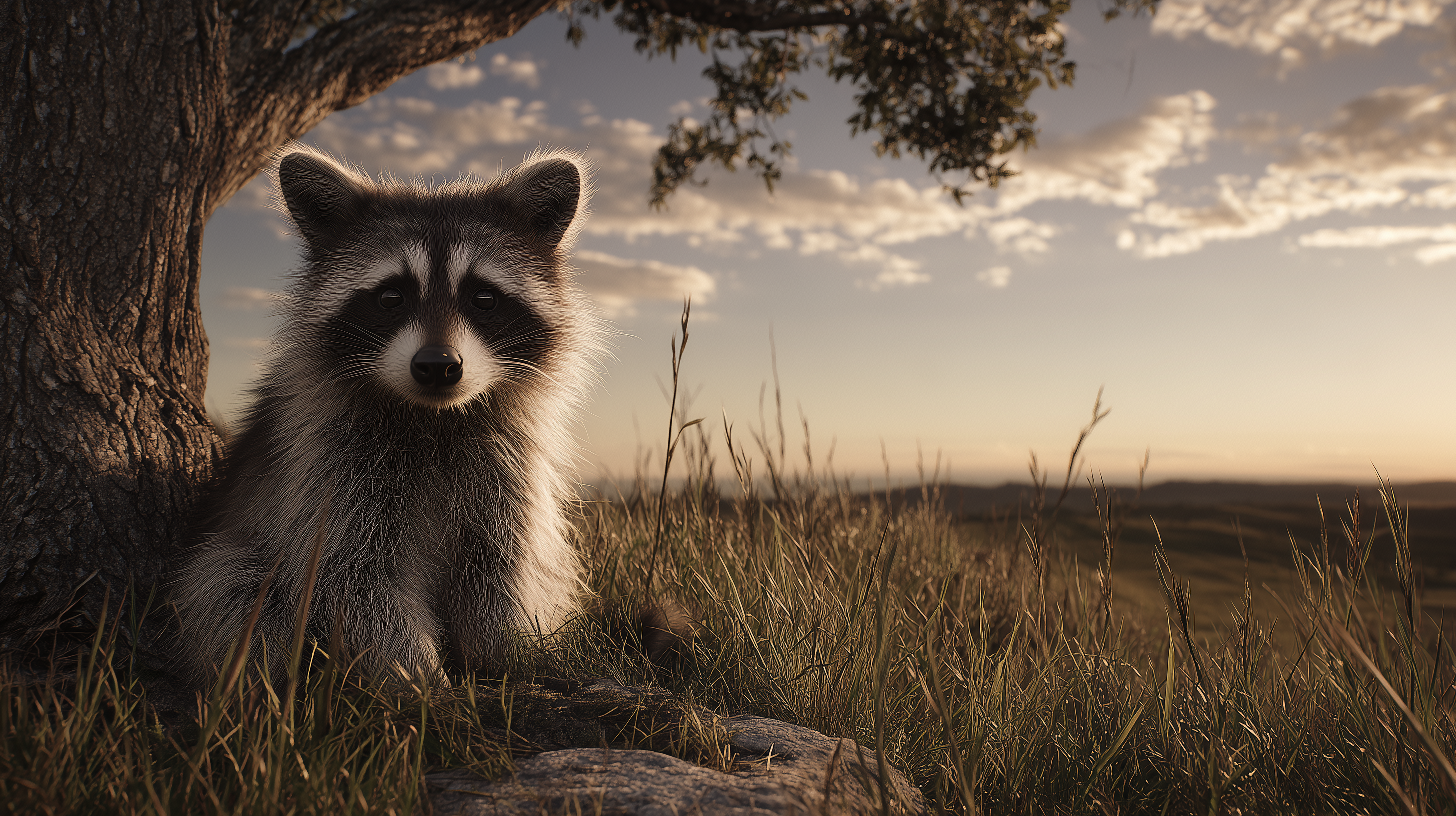 fond d'écran Raton laveur pour mac téléchargement gratuit