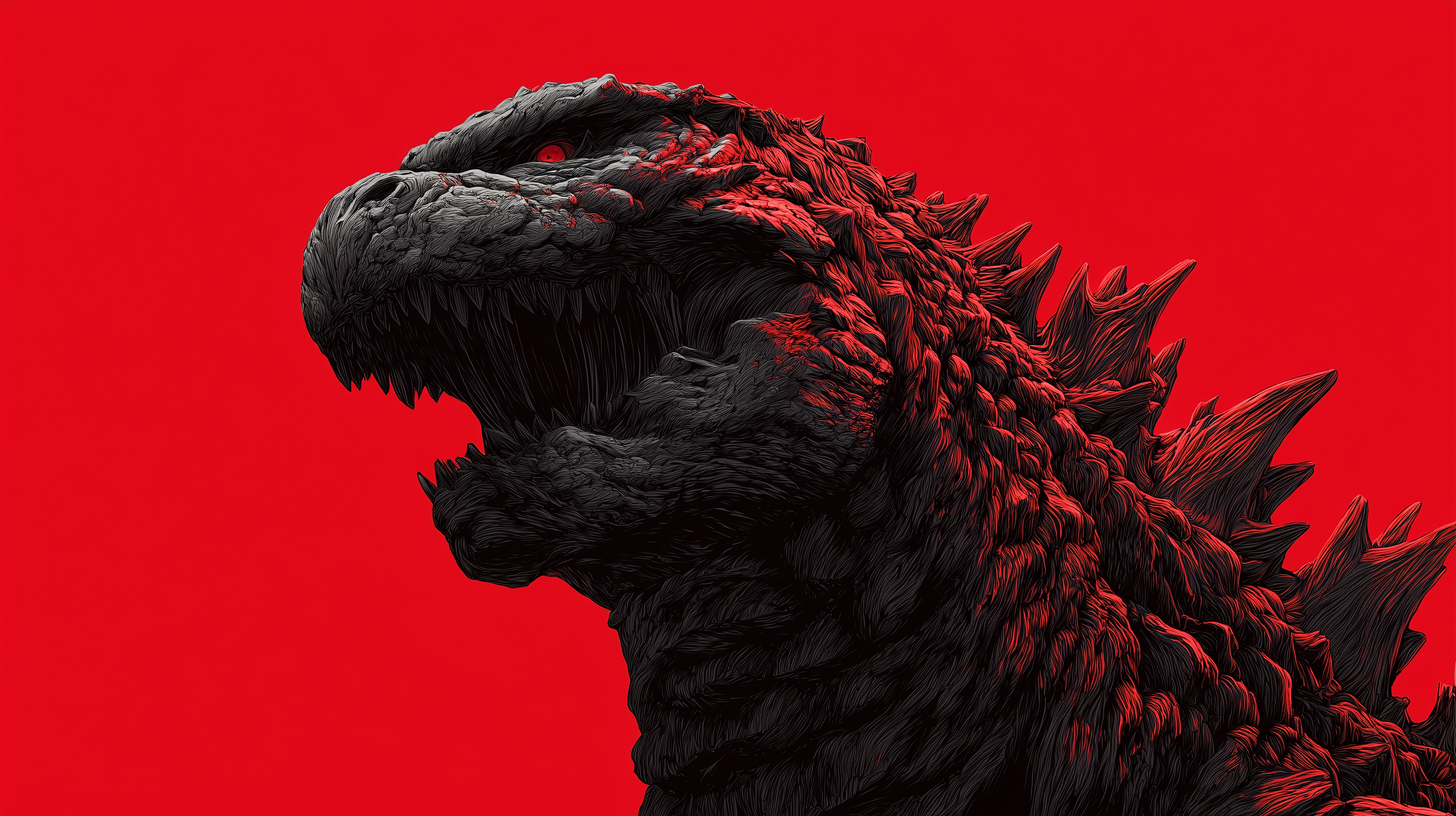 windows 10 fond d'écran Godzilla téléchargement gratuit