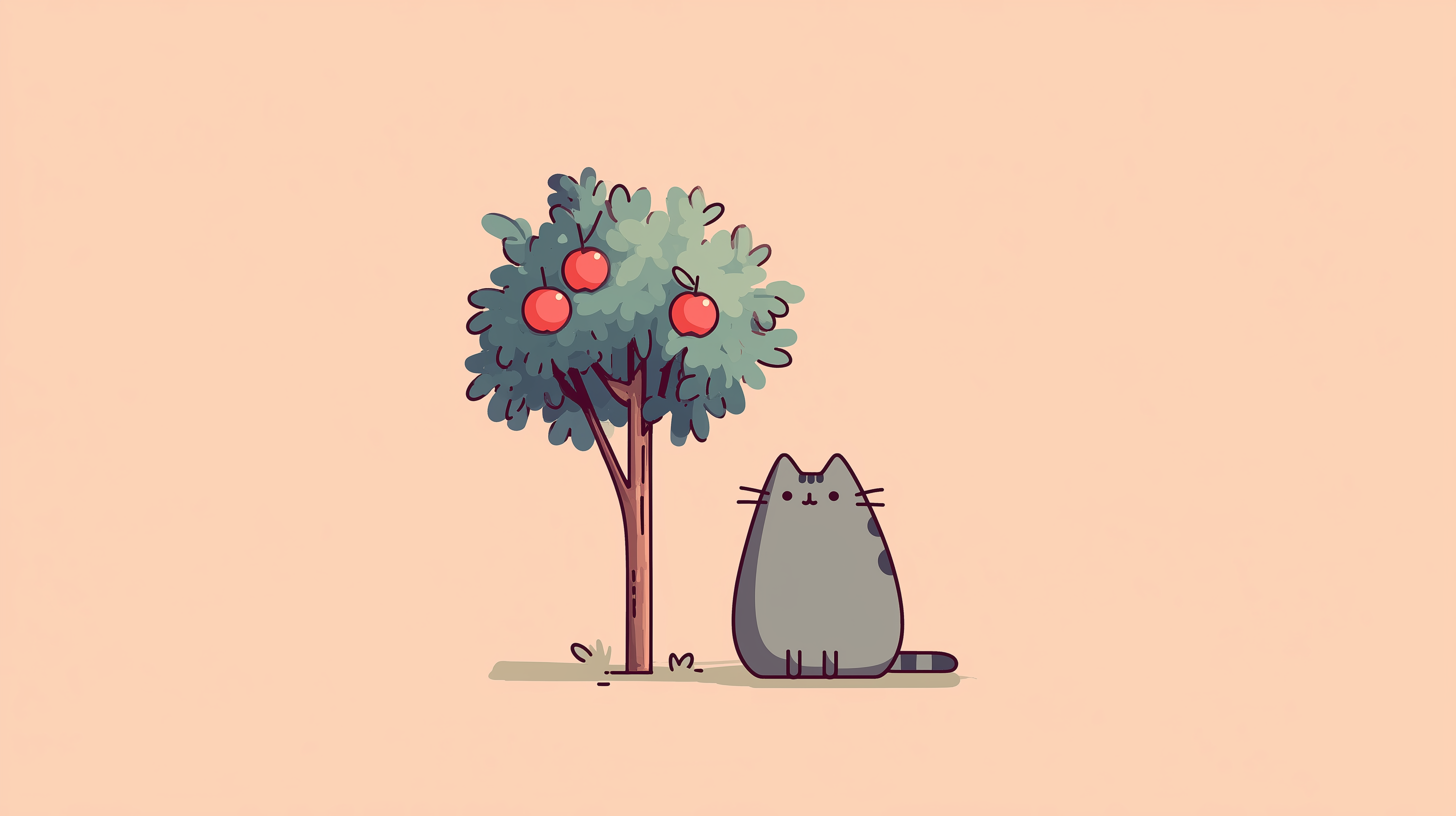 windows 10 fond d'écran Pusheen téléchargement gratuit