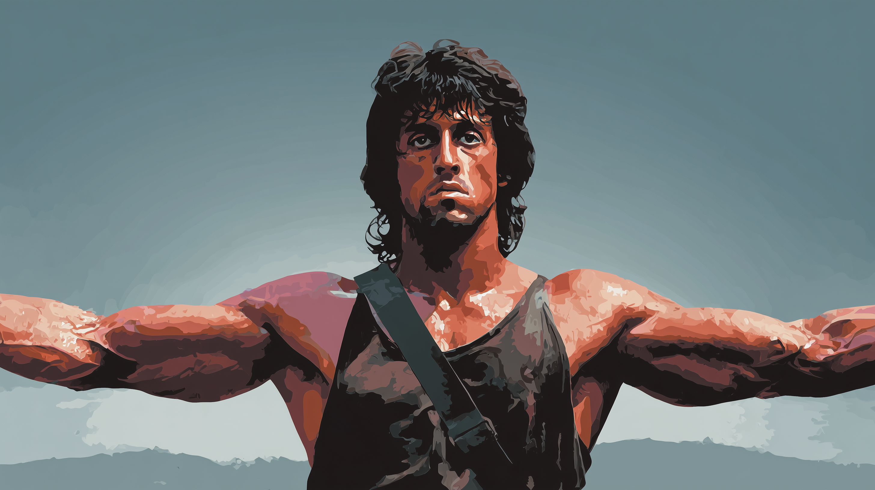 fond d'écran John Rambo mac 1920x1080 téléchargement gratuit