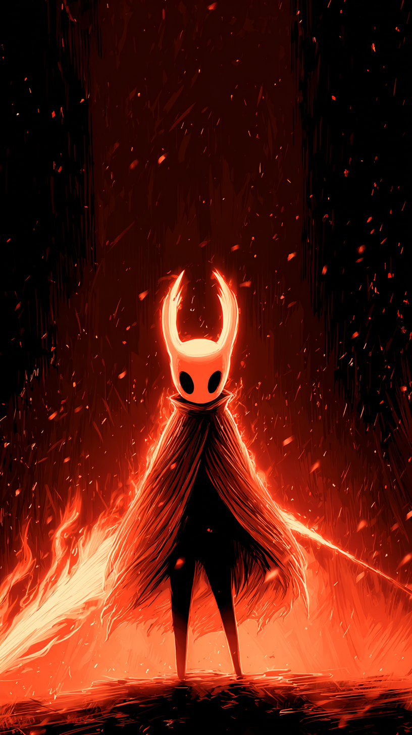 fond d'écran Hollow Knight iphone 16e gratuit