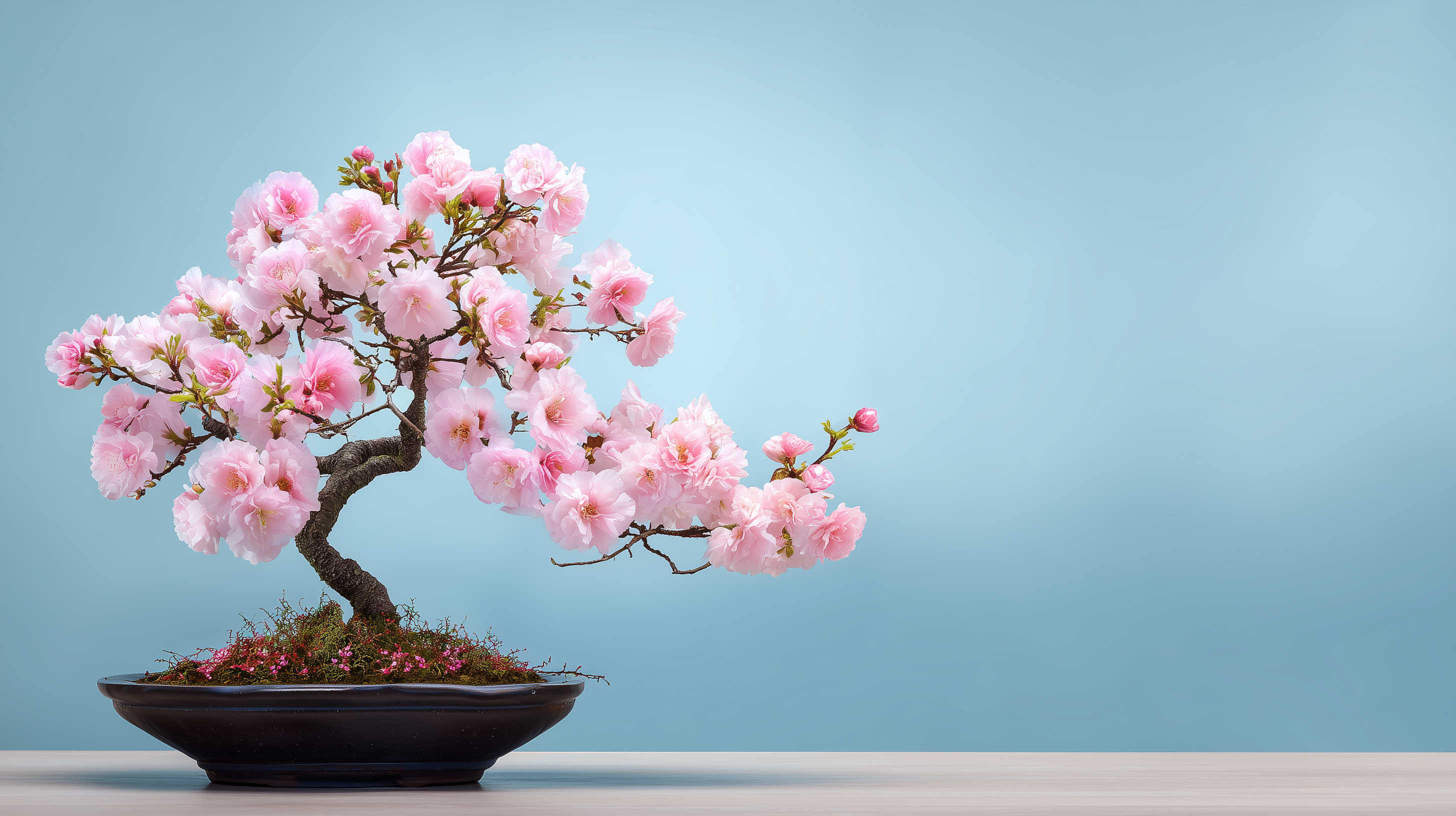 fond d'écran Bonsaï 3840x1440 téléchargement gratuit