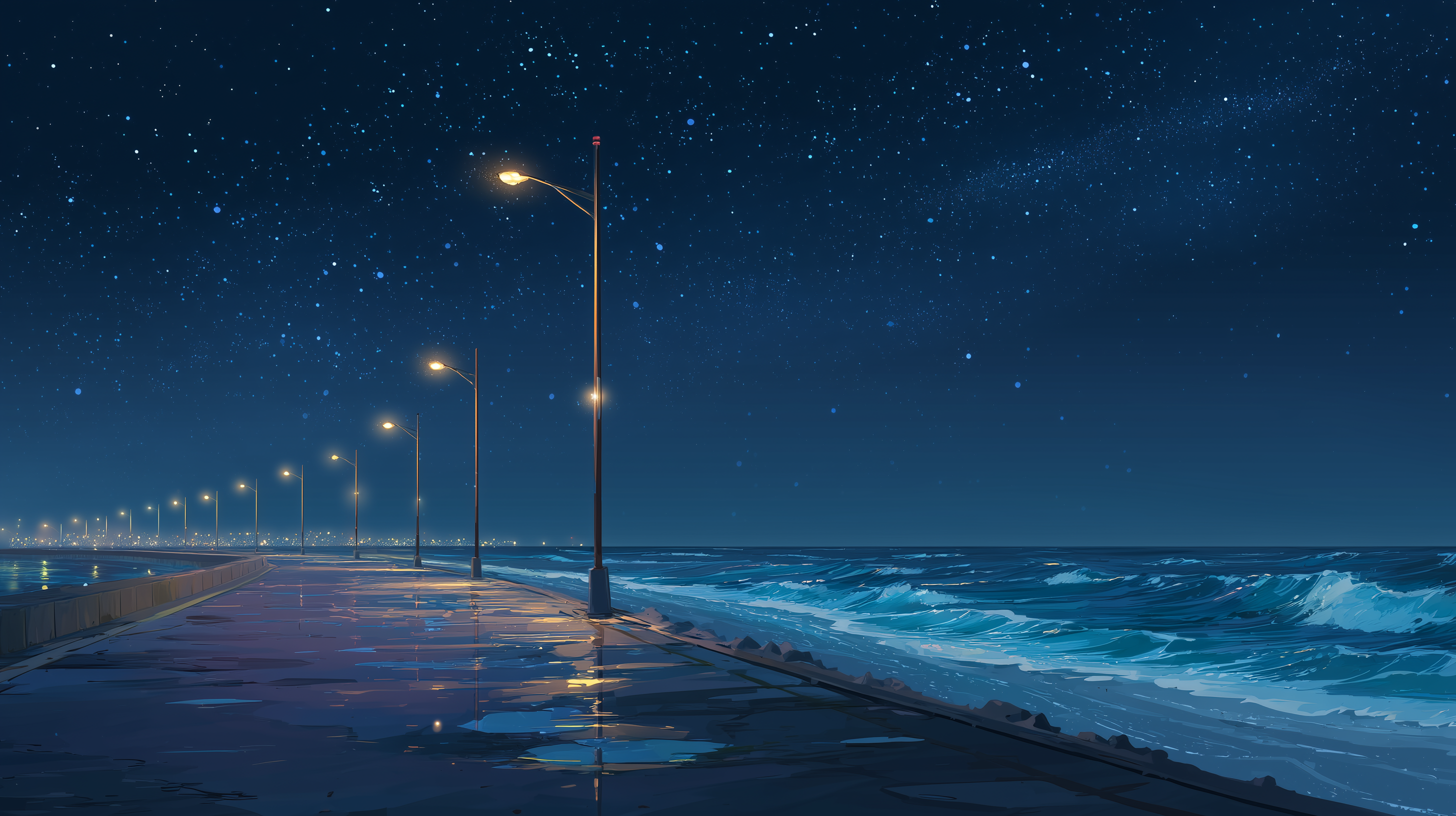 fond d'écran Lampadaire 8k téléchargement gratuit