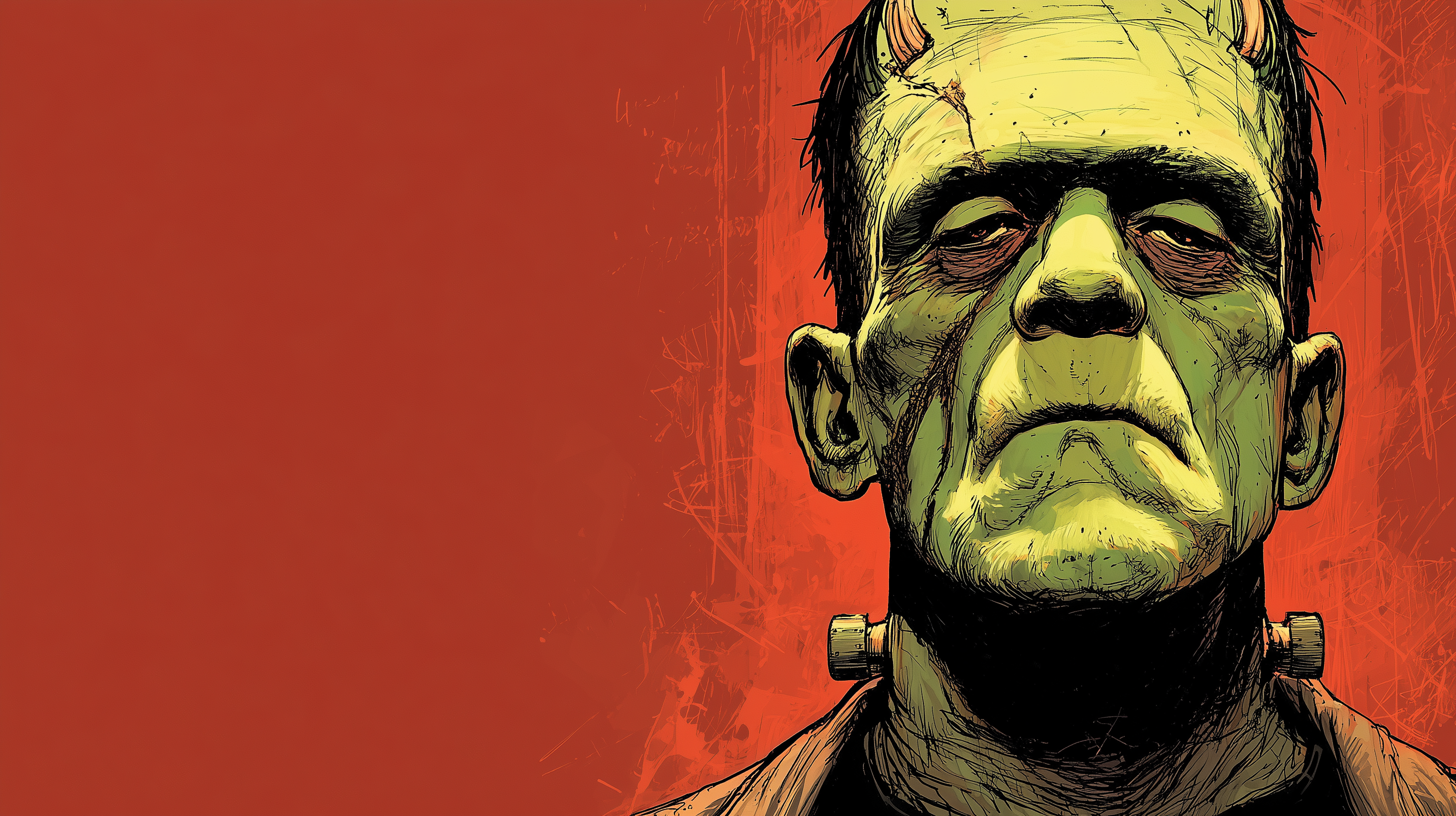 fond d'écran Frankenstein full hd 1920x1080 téléchargement gratuit