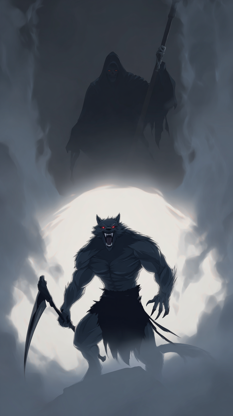fond d'écran Lycanthrope téléphone 4k télécharger gratuit