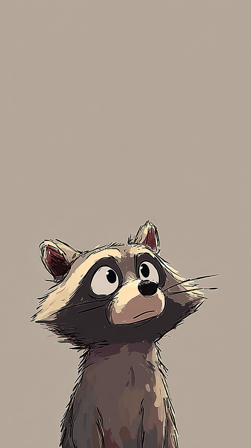 fond d'écran Raton laveur xiaomi gratuit télécharger haute qualité