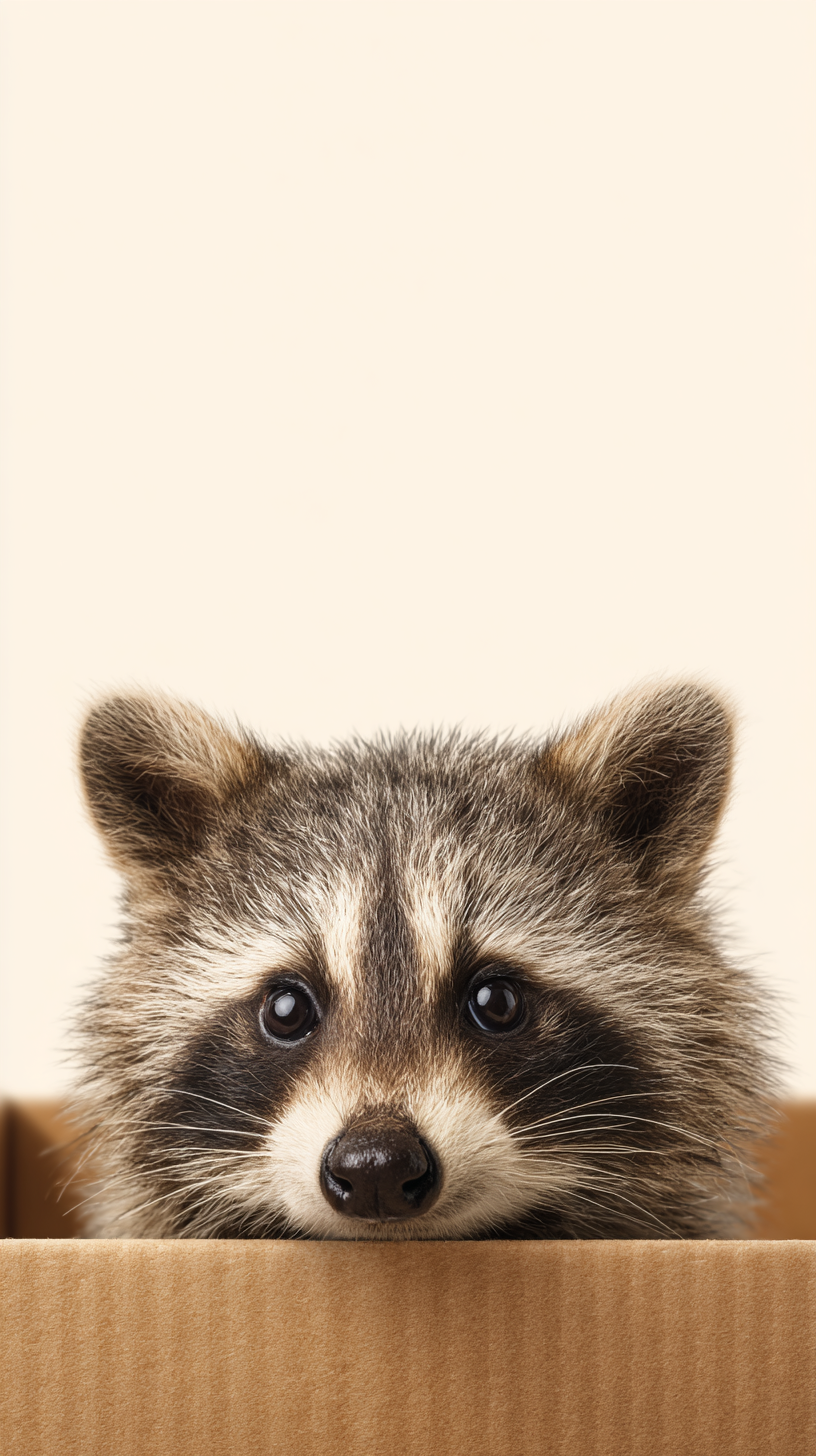 fond d'écran Raton laveur iphone 16 pro max gratuit