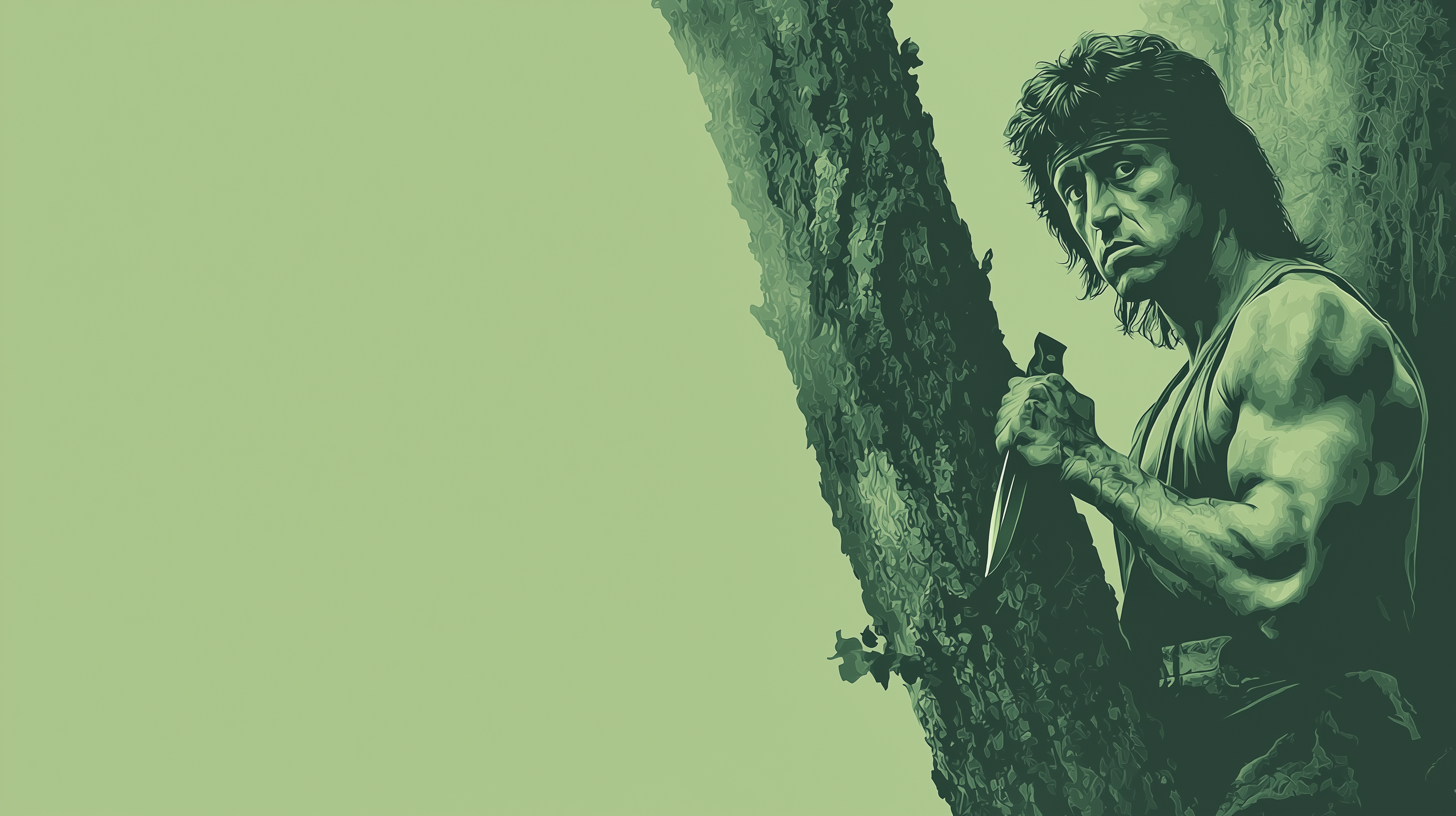 fond d'écran John Rambo pc téléchargement gratuit