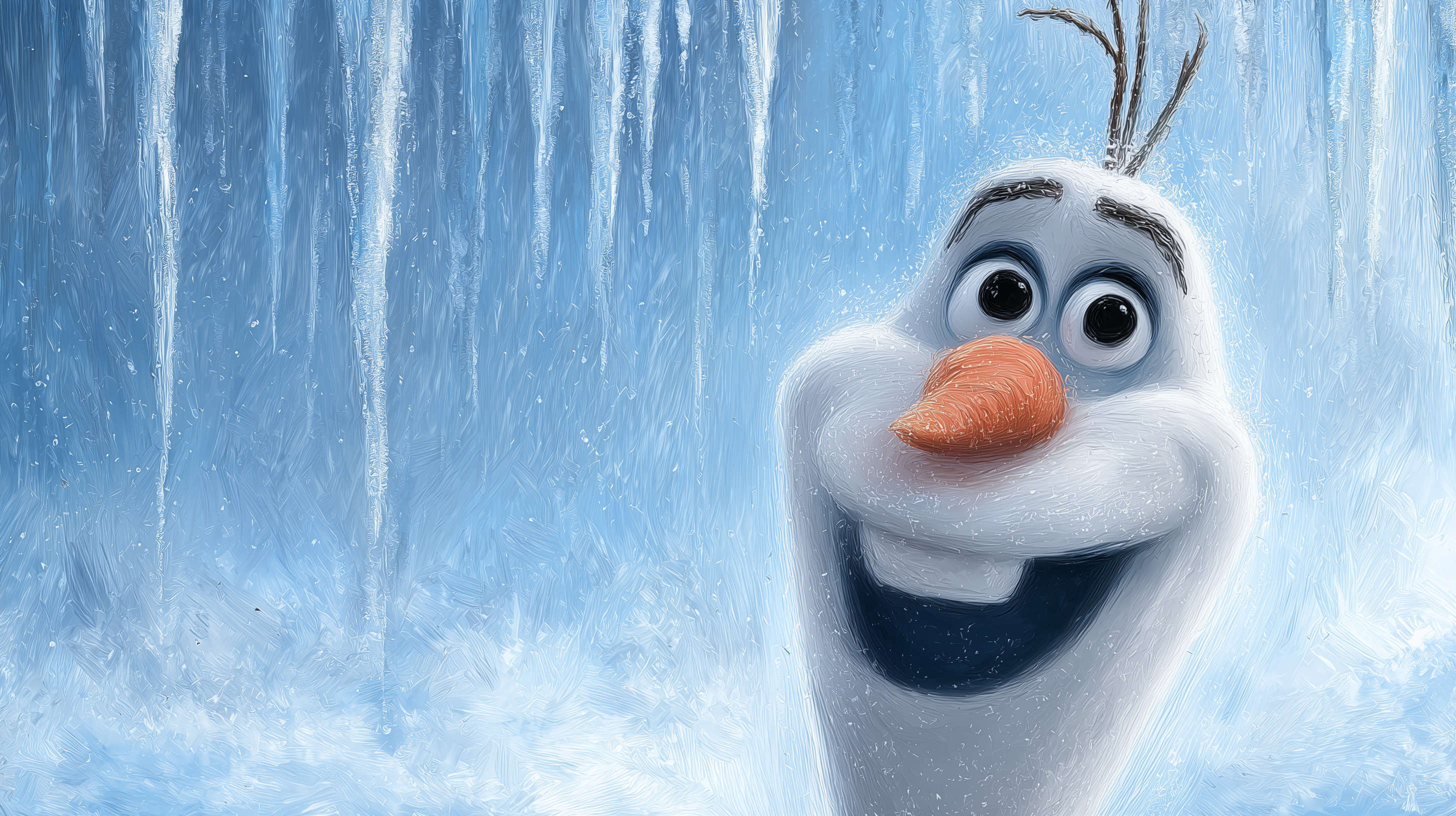 fond d'écran Olaf 4k 3840x2160 téléchargement gratuit