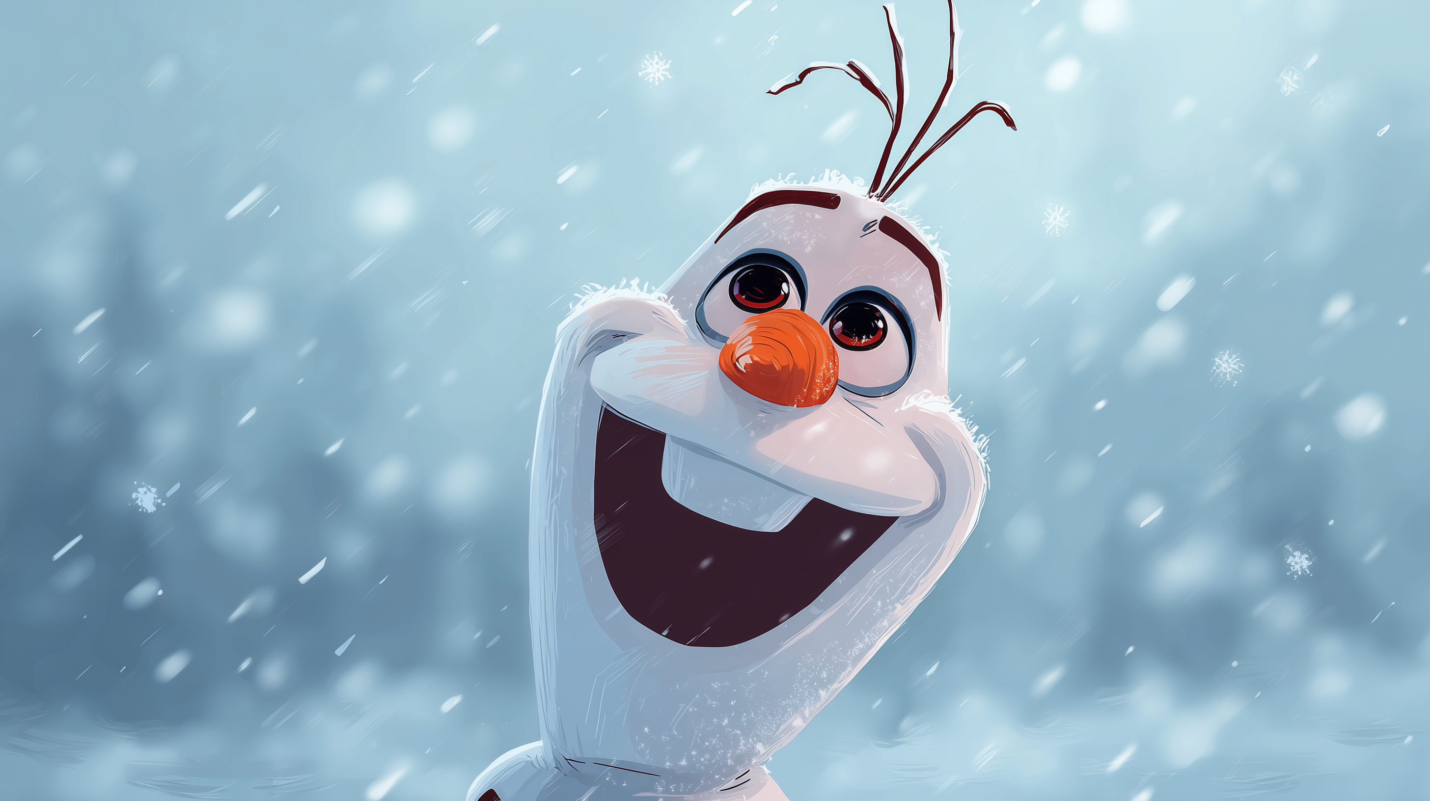 fond d'écran Olaf full hd 1920x1080 téléchargement gratuit