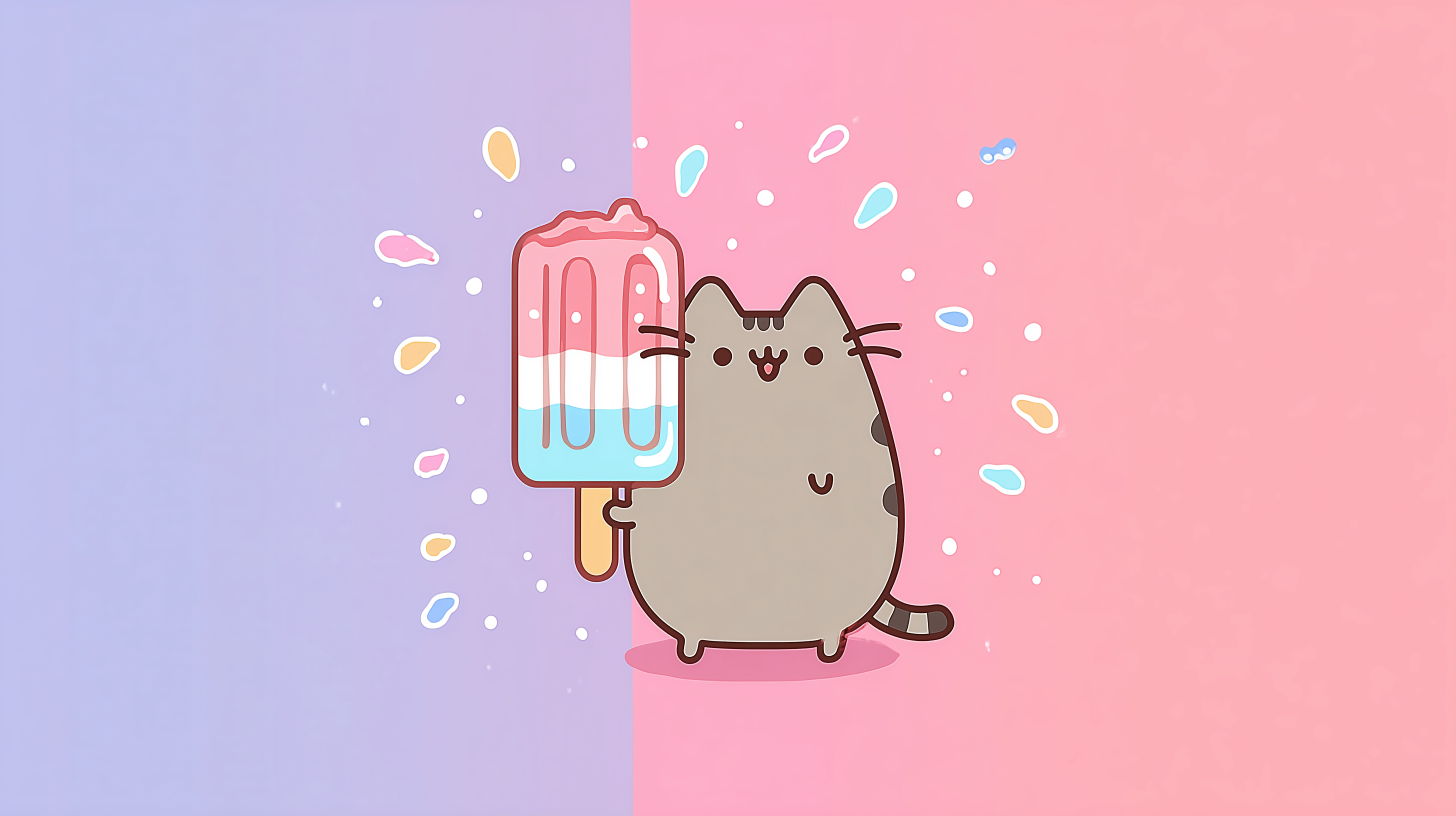 dell fond d'écran Pusheen téléchargement gratuit