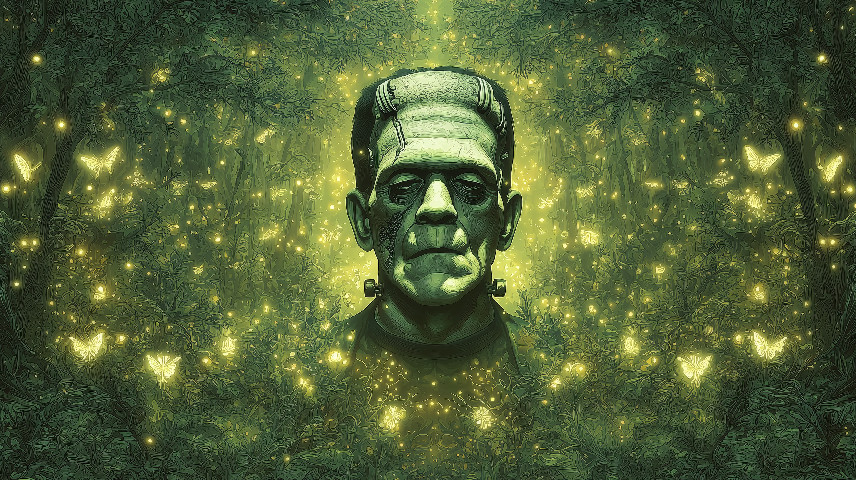 fond d'écran Frankenstein pc windows 10 téléchargement gratuit