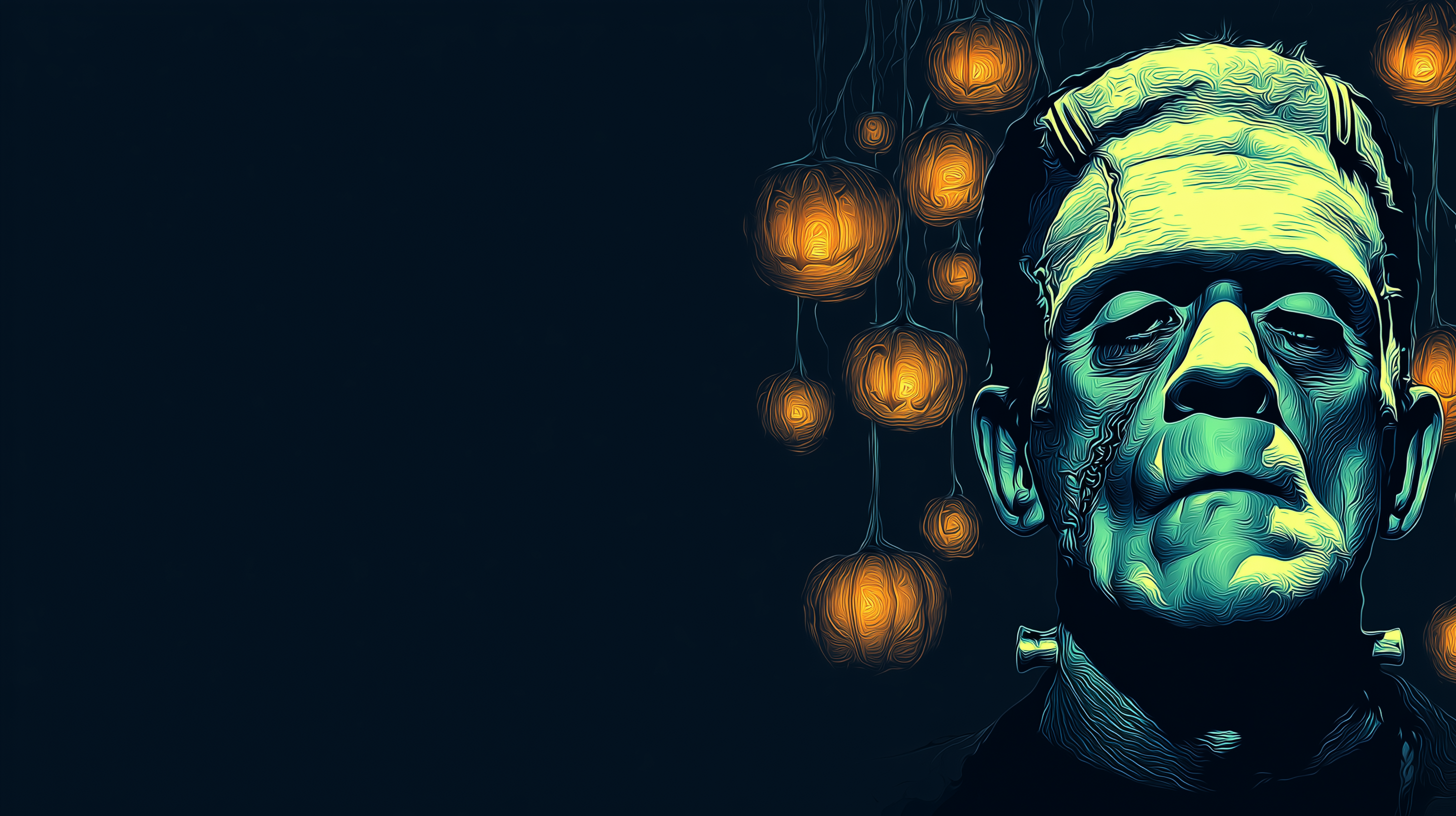 windows 11 fond d'écran Frankenstein téléchargement gratuit