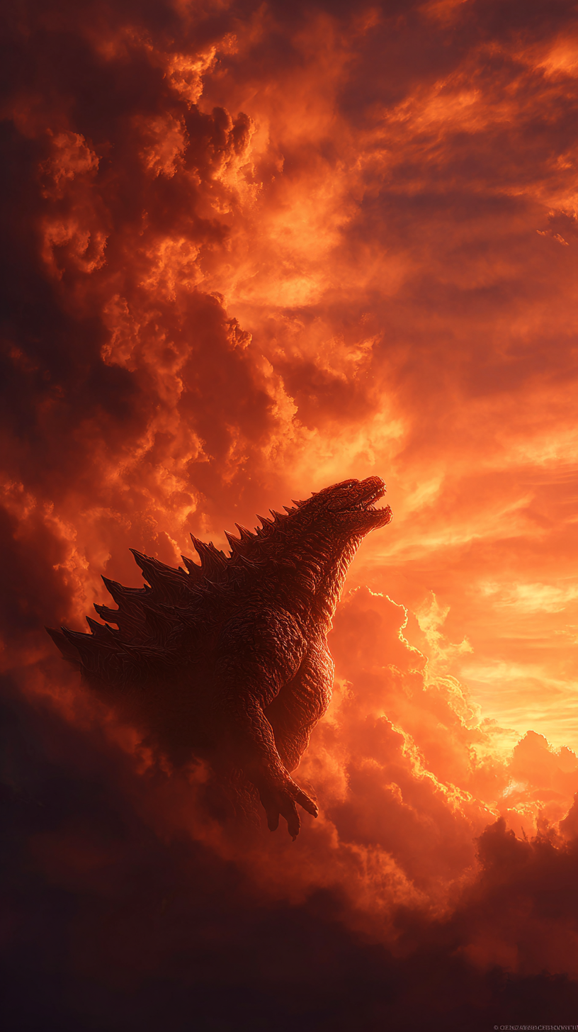 fond d'écran Godzilla téléphone gratuit