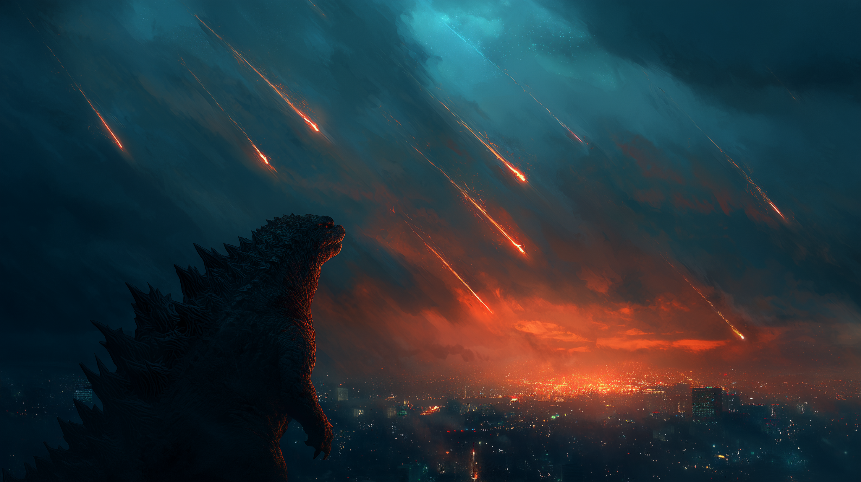 fond d'écran Godzilla mac book pro téléchargement gratuit