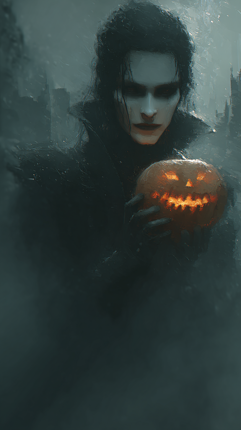 iphone fond d'écran Jack o’ lantern gratuit