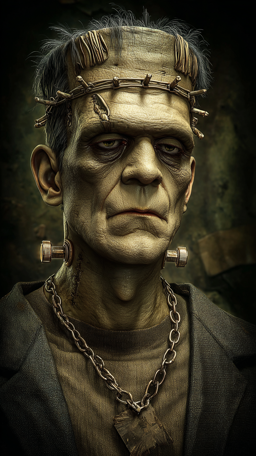 fond d'écran Frankenstein téléphone 4k gratuit