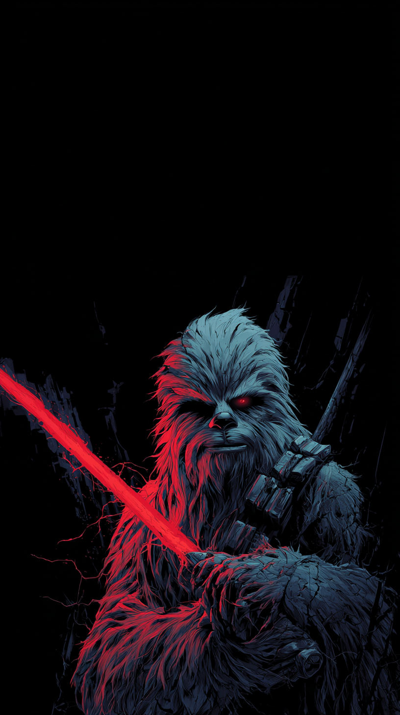 fond d'écran Chewbacca téléphone gratuit