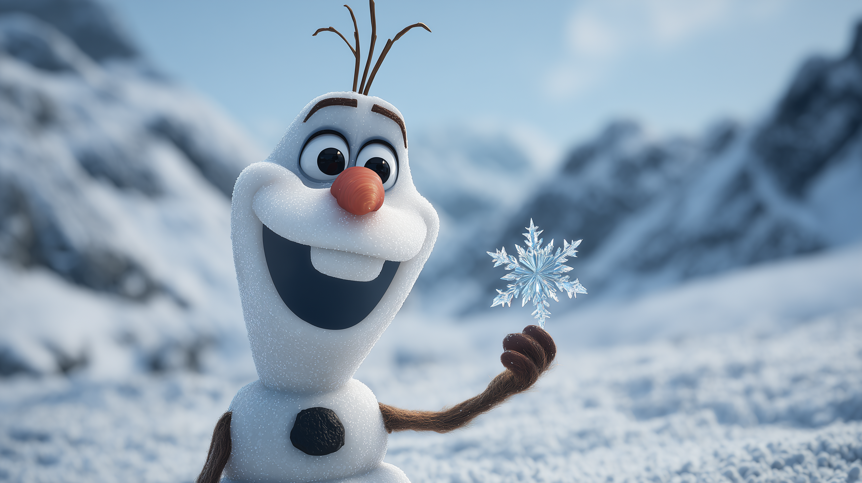 fond d'écran Olaf windows xp téléchargement gratuit