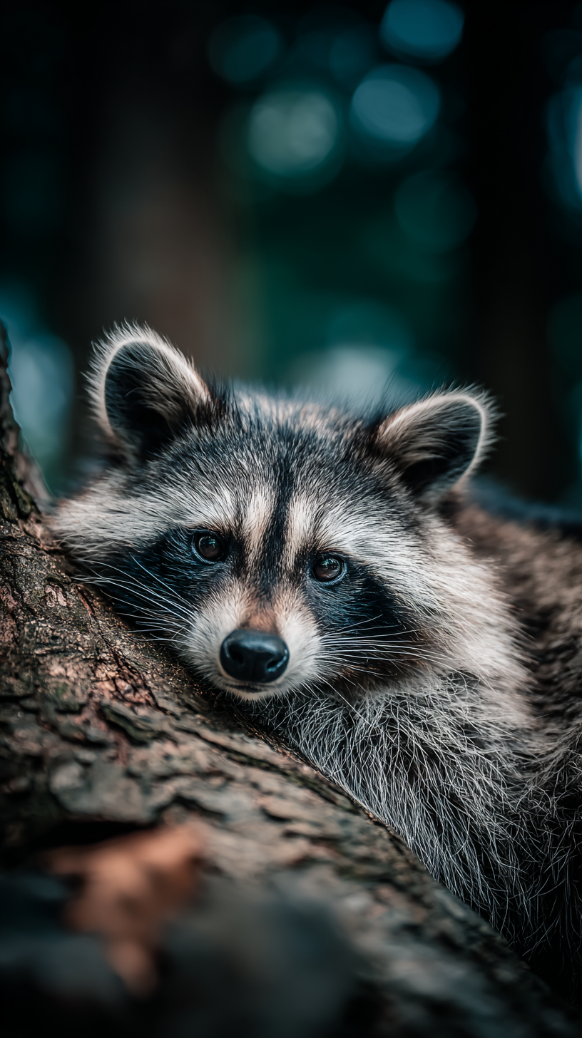 fond d'écran Raton laveur téléphone Oppo télécharger gratuit