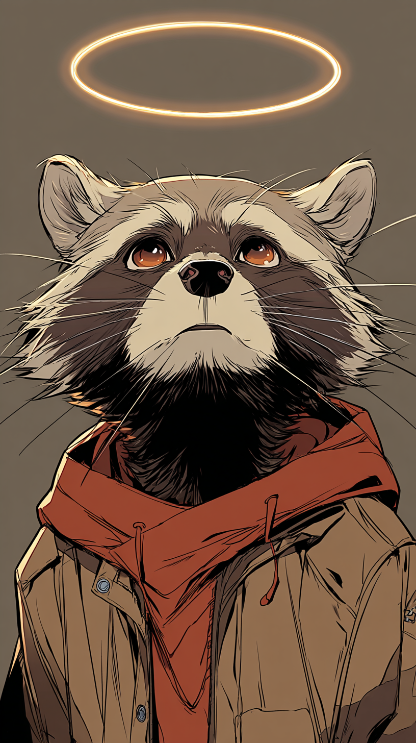 fond d'écran Raton laveur 4k iphone télécharger gratuit