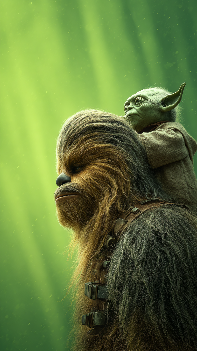 fond d'écran Chewbacca iphone gratuit télécharger gratuit