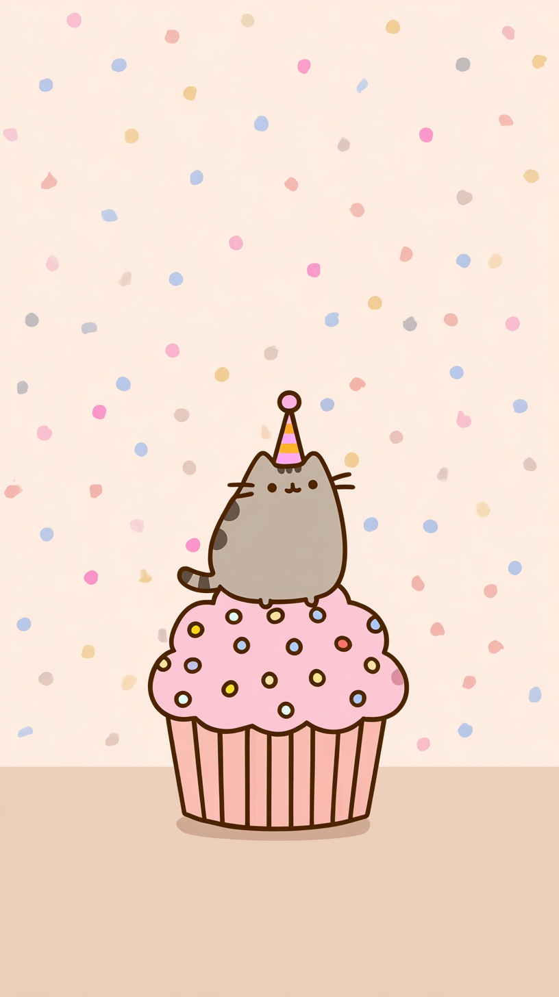 fond d'écran Pusheen téléphone Nokia gratuit