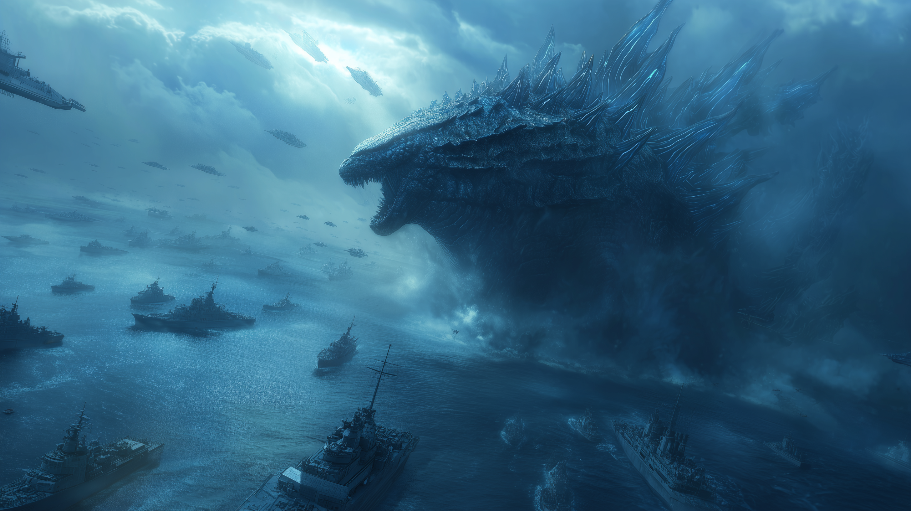 fond d'écran Godzilla MSI téléchargement gratuit