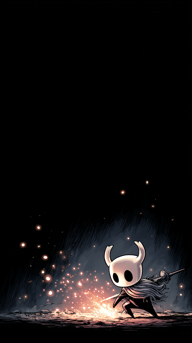 fond d'écran Hollow Knight téléphone 4k gratuit