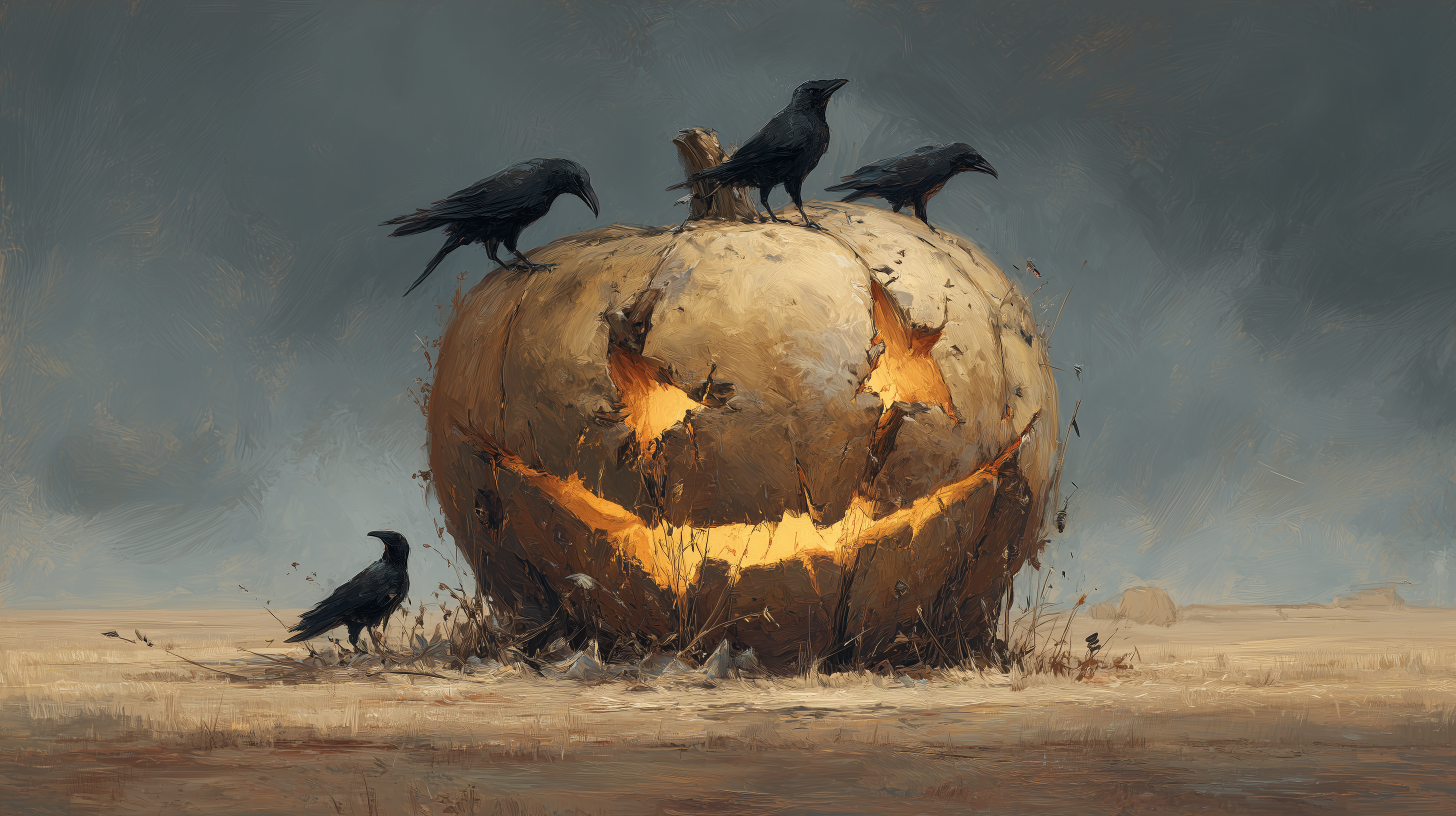 fond d'écran Jack o’ lantern pc 1920x1080 hd téléchargement gratuit