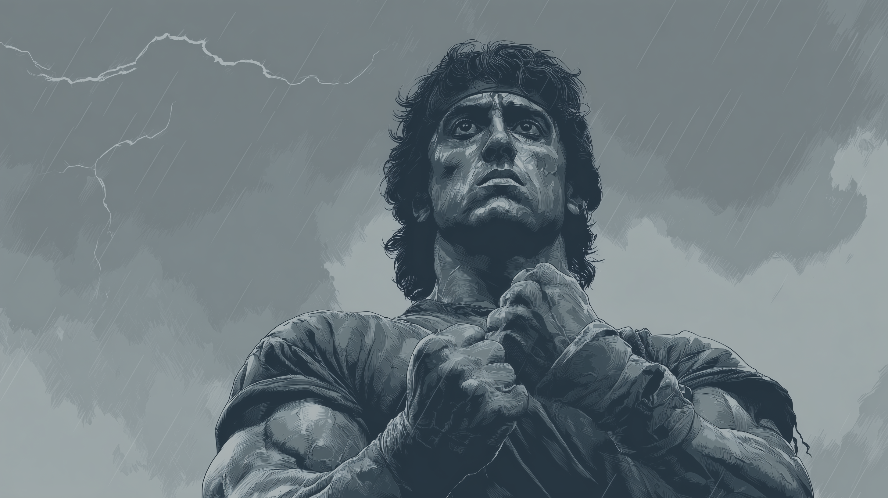fond d'écran John Rambo haute qualité téléchargement gratuit