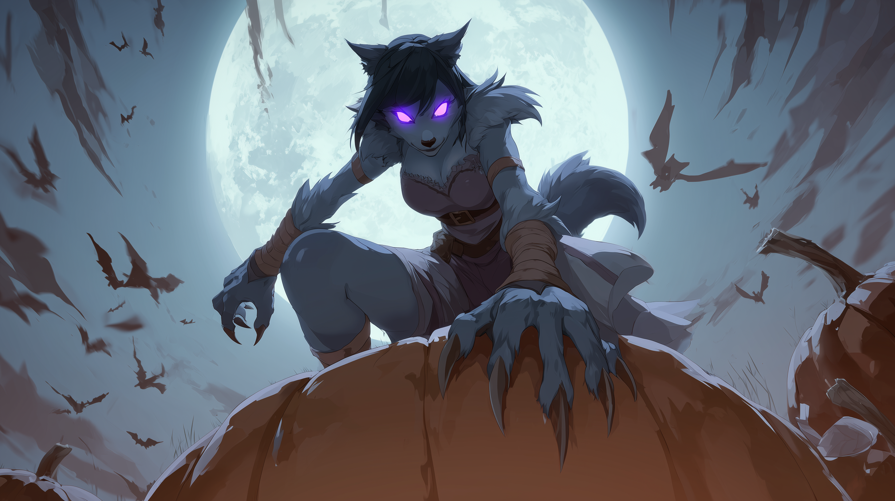 fond d'écran Lycanthrope windows 8 téléchargement gratuit