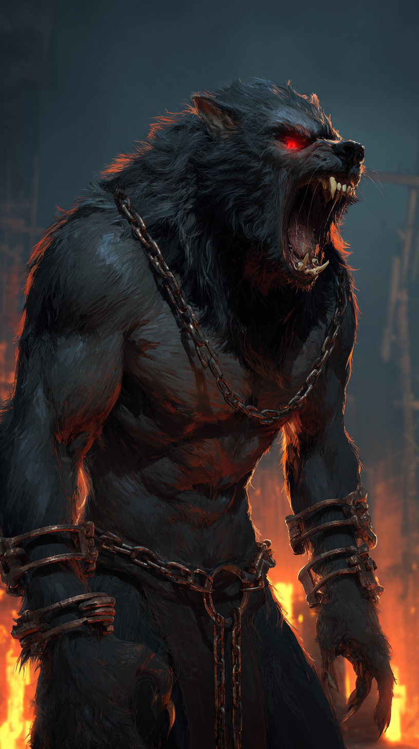 fond d'écran Lycanthrope iphone télécharger gratuit