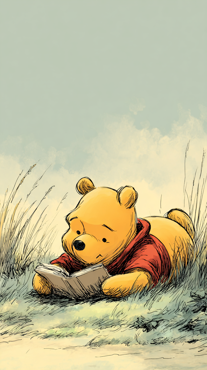fond d'écran Winnie l’ourson téléphone samsung gratuit