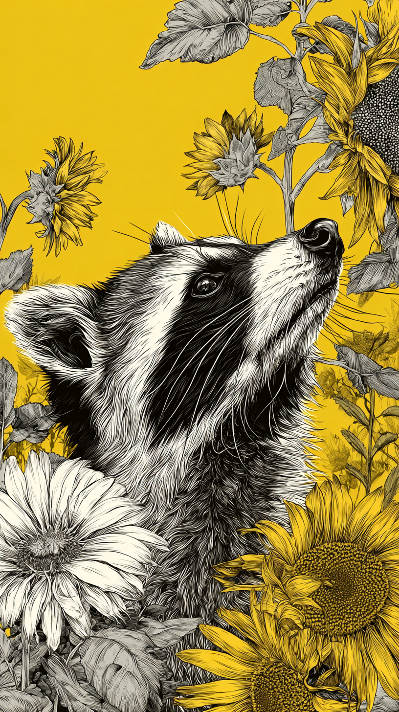 fond d'écran Raton laveur iphone 17 pro max gratuit