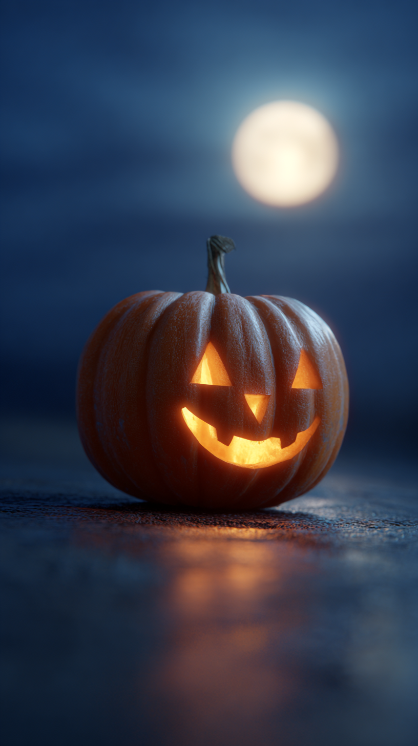 fond d'écran Jack o’ lantern téléphone gratuit sans filigrane