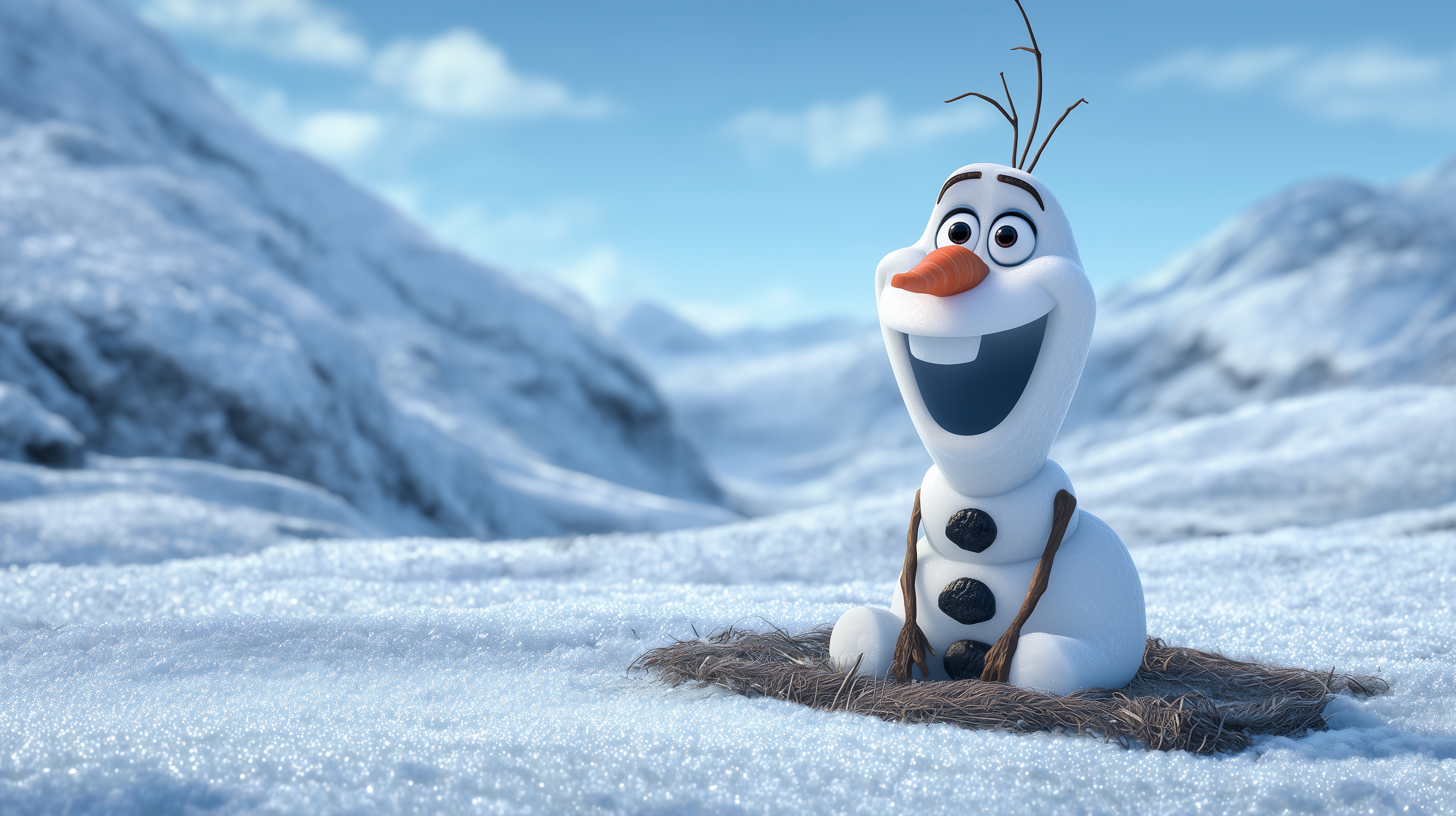 fond d'écran Olaf pc 1920x1080 téléchargement gratuit