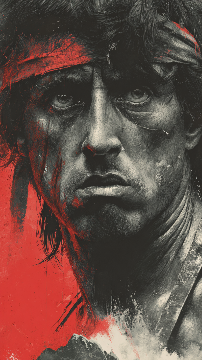 fond d'écran John Rambo téléphone Google télécharger gratuit