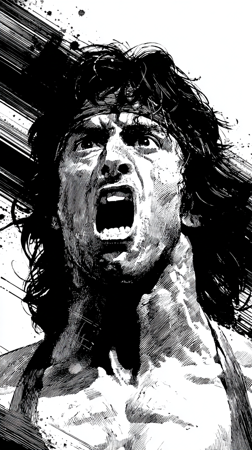 fond d'écran John Rambo téléphone 4k télécharger gratuit