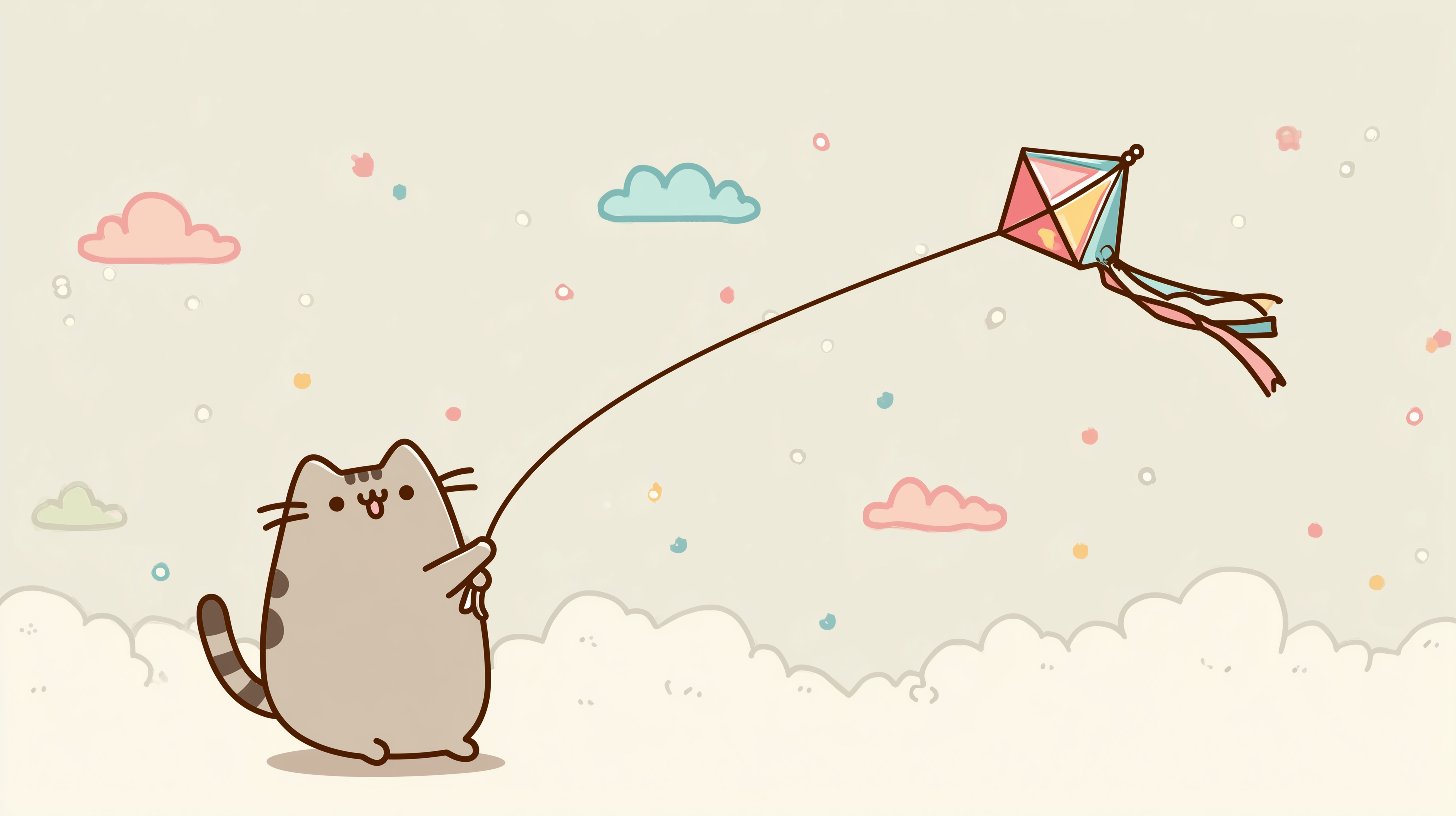 fond d'écran Pusheen 1920x1200 hd téléchargement gratuit