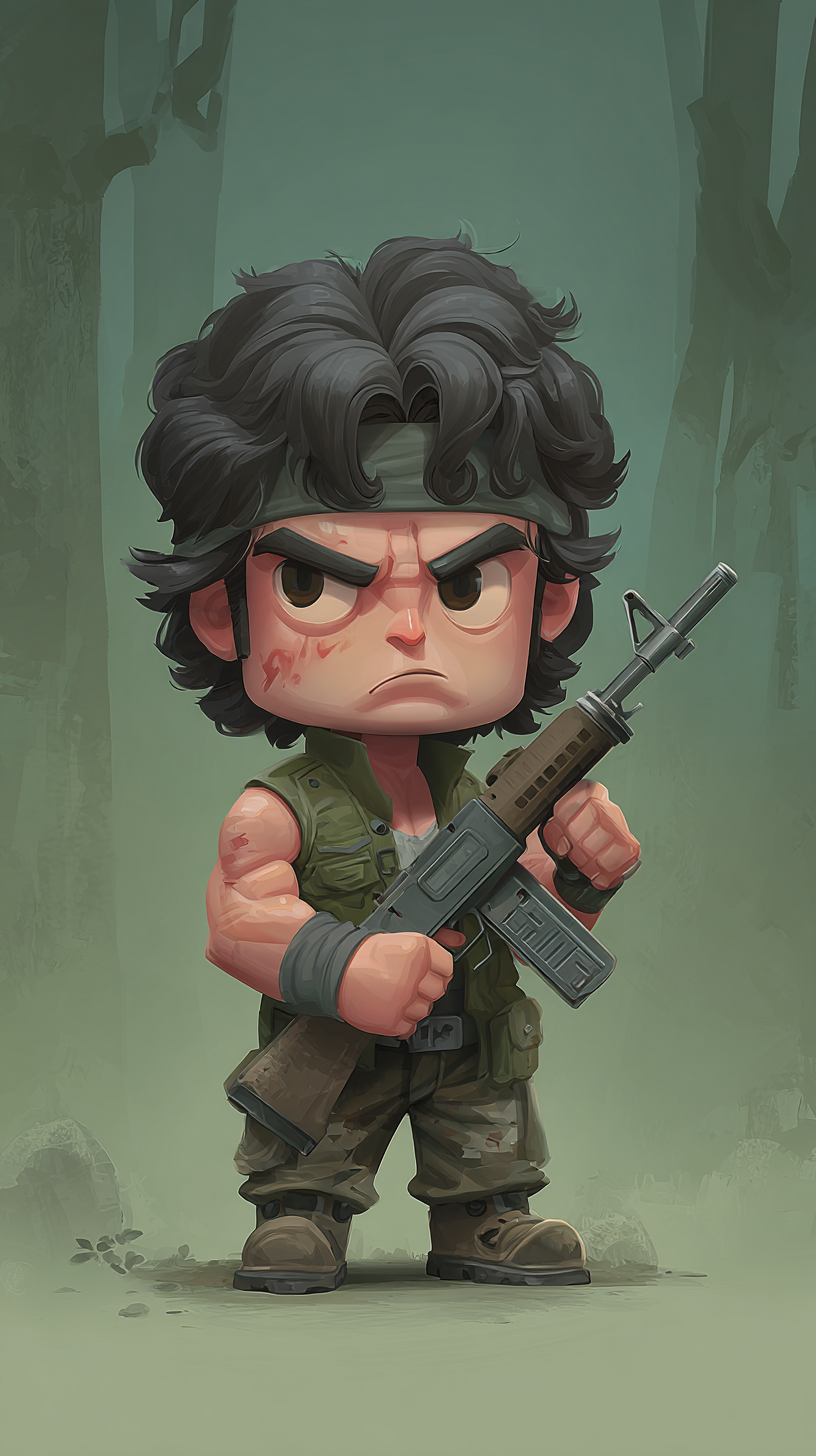fond d'écran John Rambo gratuit pour tablette android télécharger haute qualité