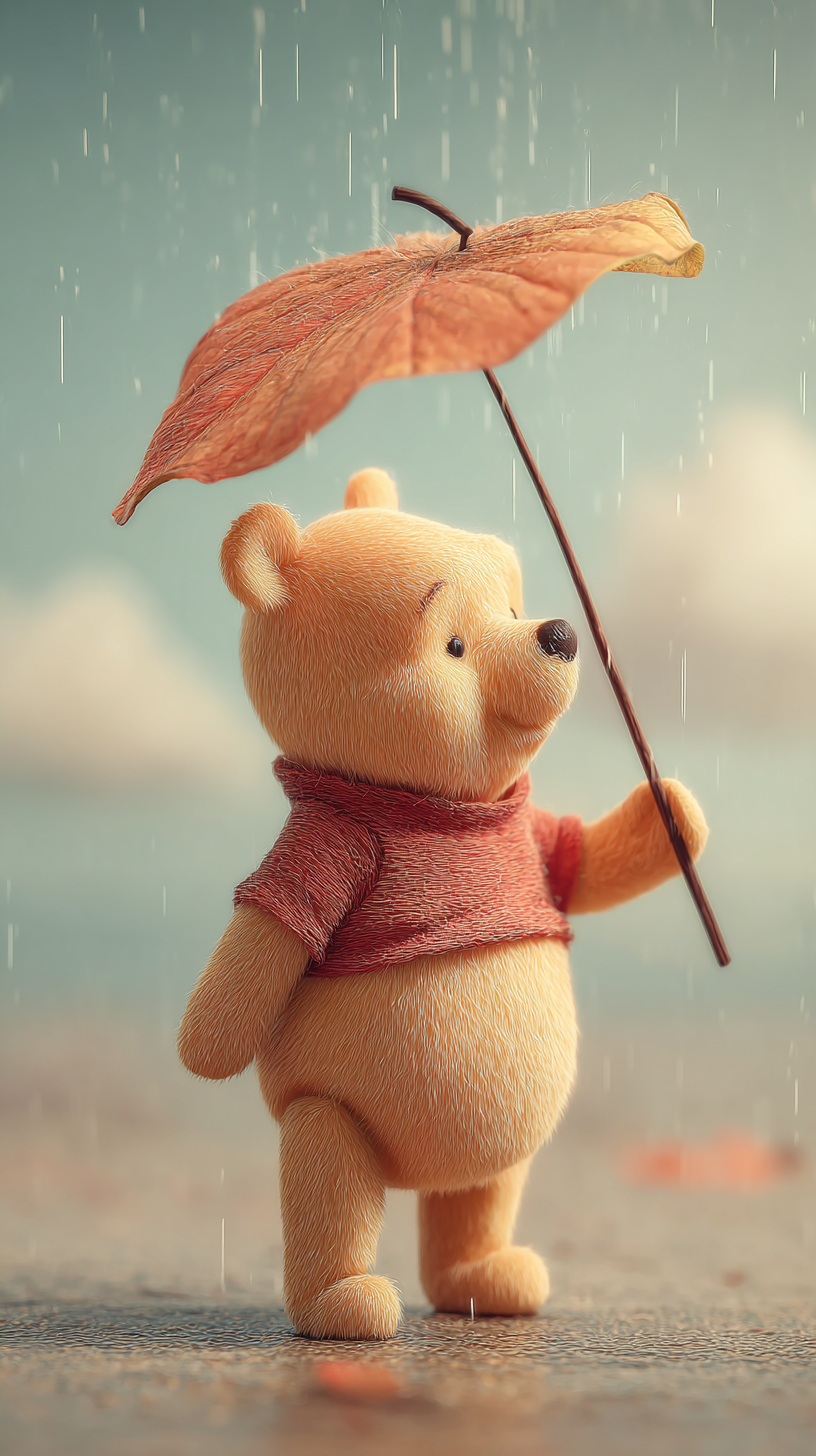 fond d'écran Winnie l’ourson téléphone Nokia télécharger gratuit