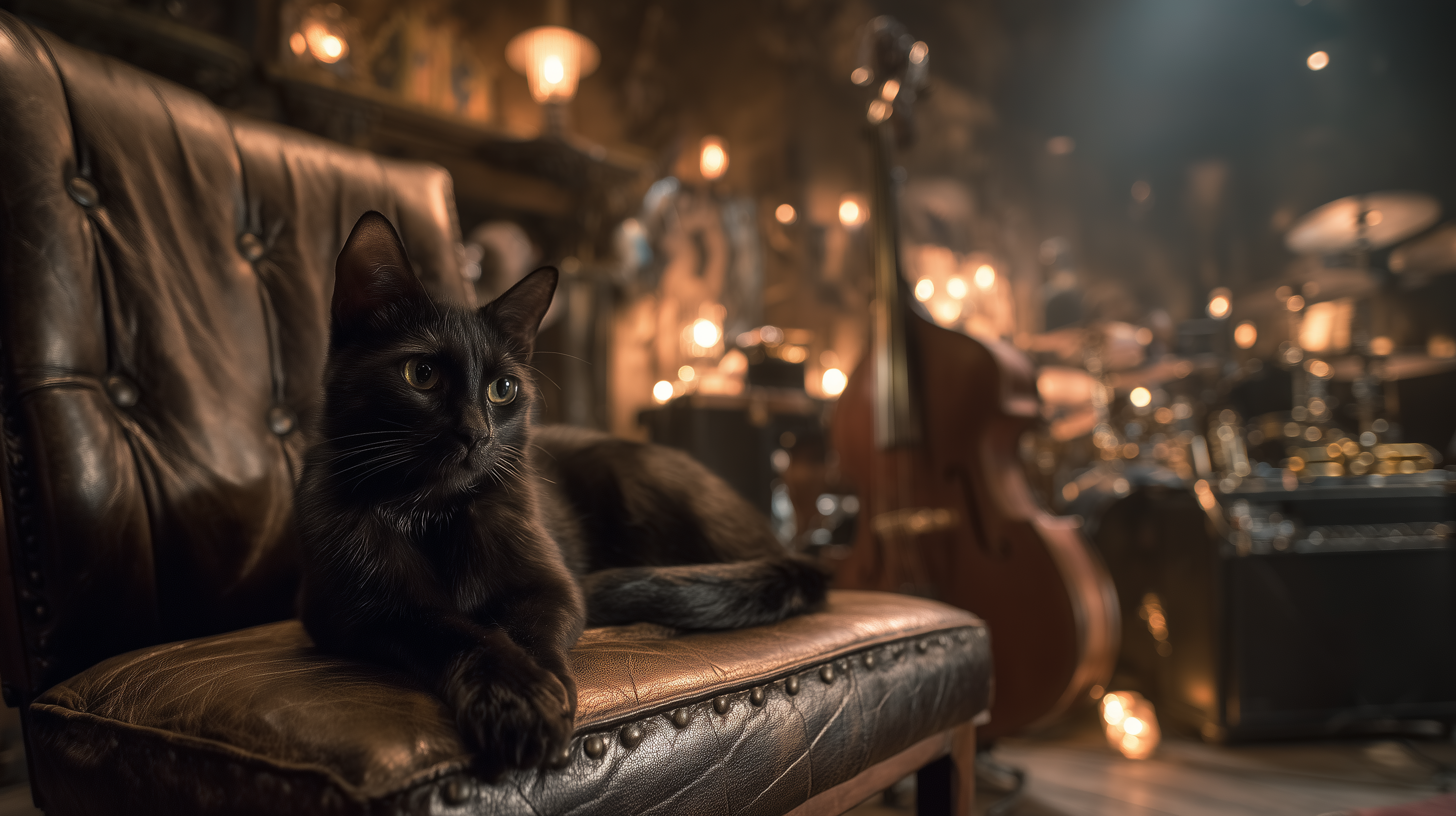 fond d'écran Chat noir Acer téléchargement gratuit