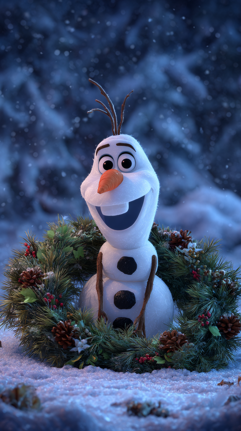 fond d'écran Olaf xiaomi gratuit