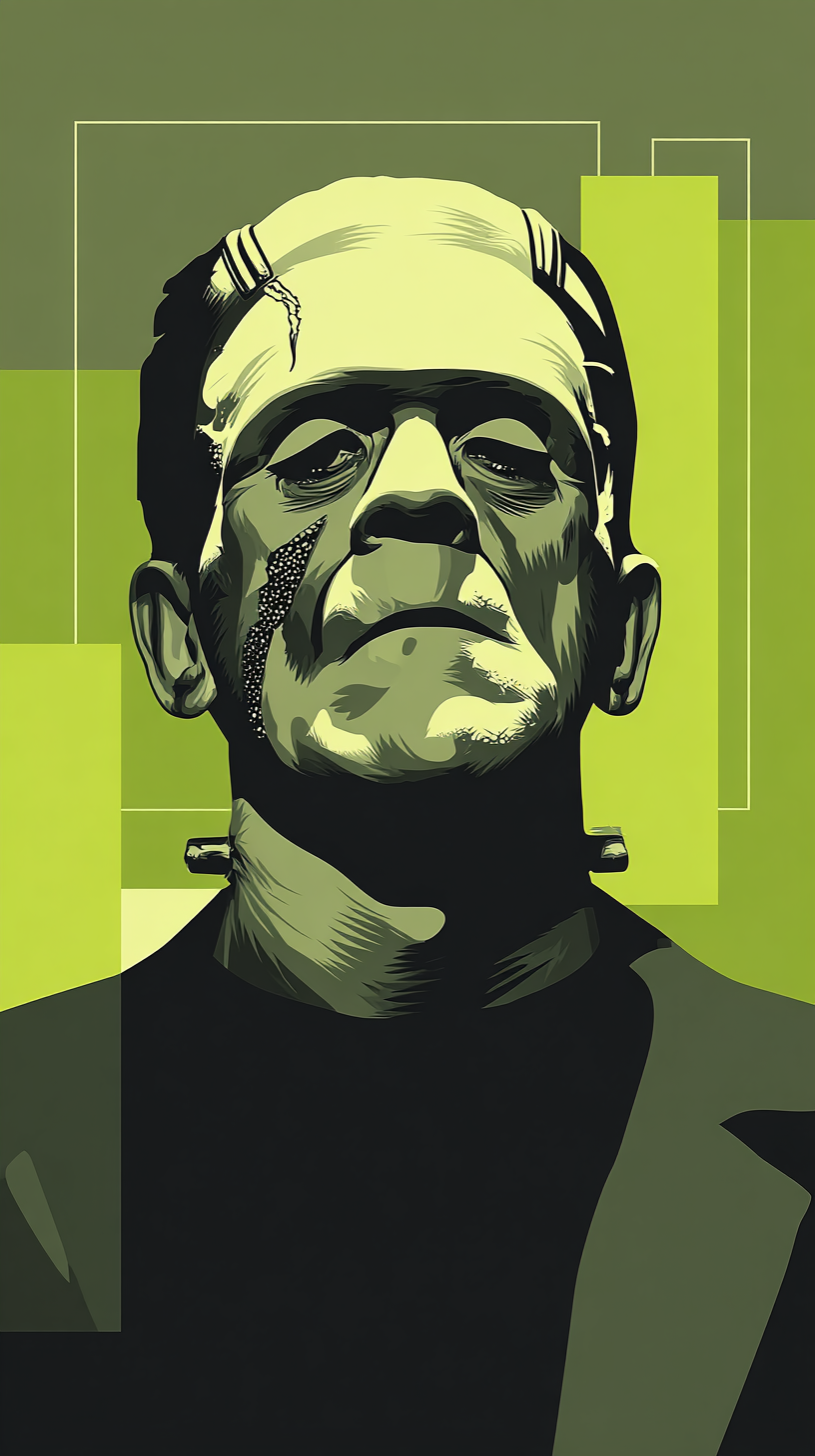 fond d'écran Frankenstein iphone 4k télécharger gratuit