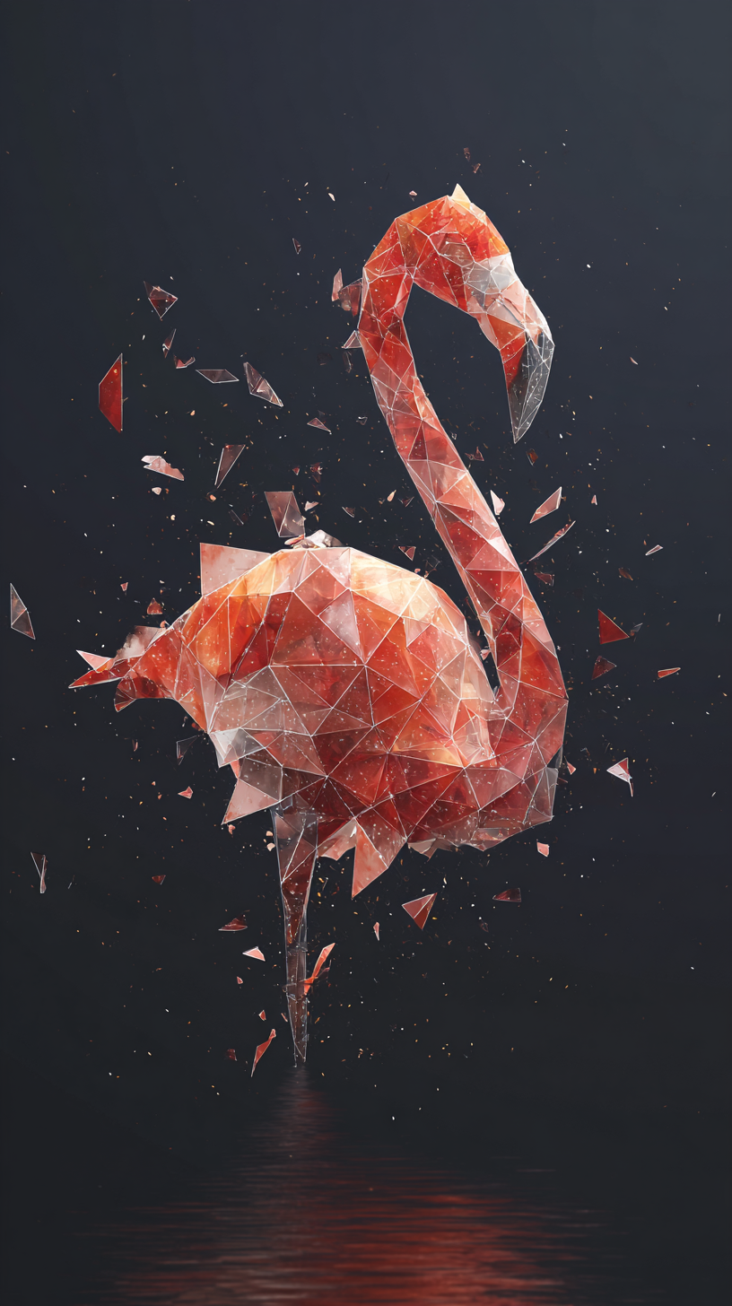 fond d'écran Flamant xiaomi gratuit télécharger haute qualité
